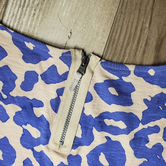 Ann Taylor Loft Petites Short Sleeved Animal Print Blouse Size Small EUC - Picture 11 of 14